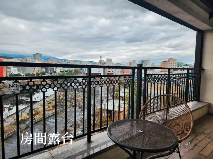 喜歡房間露台看出去的景色