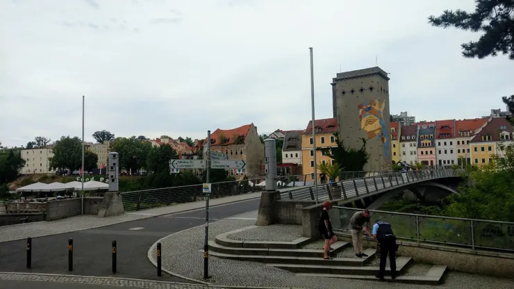 串連德國與波蘭的人行舊城橋Altstadtbrücke