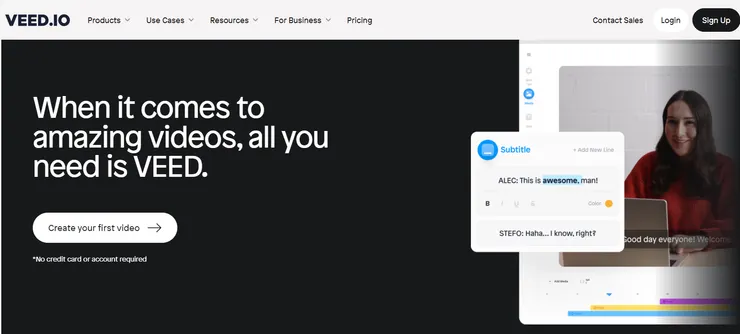 Source : VEED 官網
