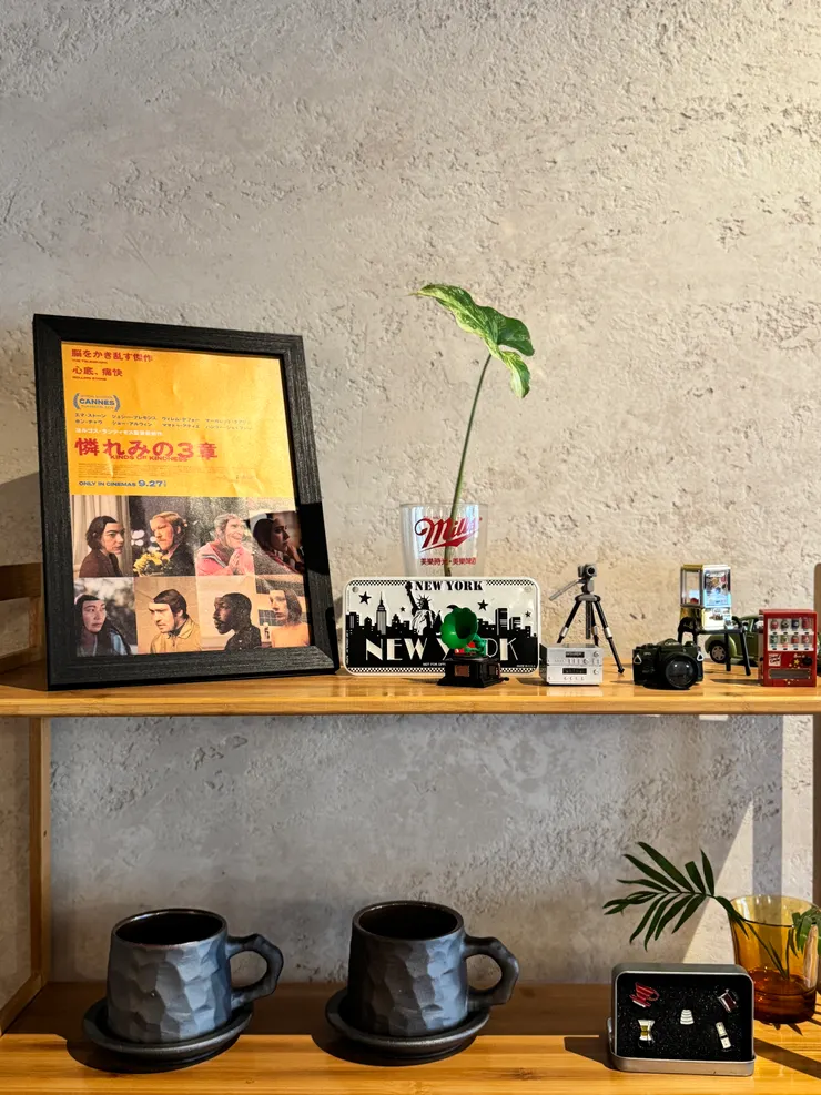 自助裝水區的擺設