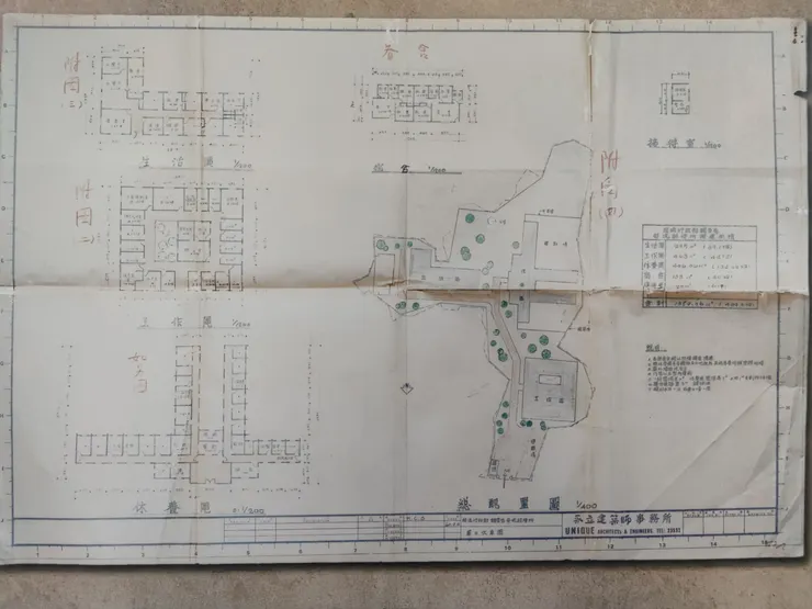 安康接待室平面圖