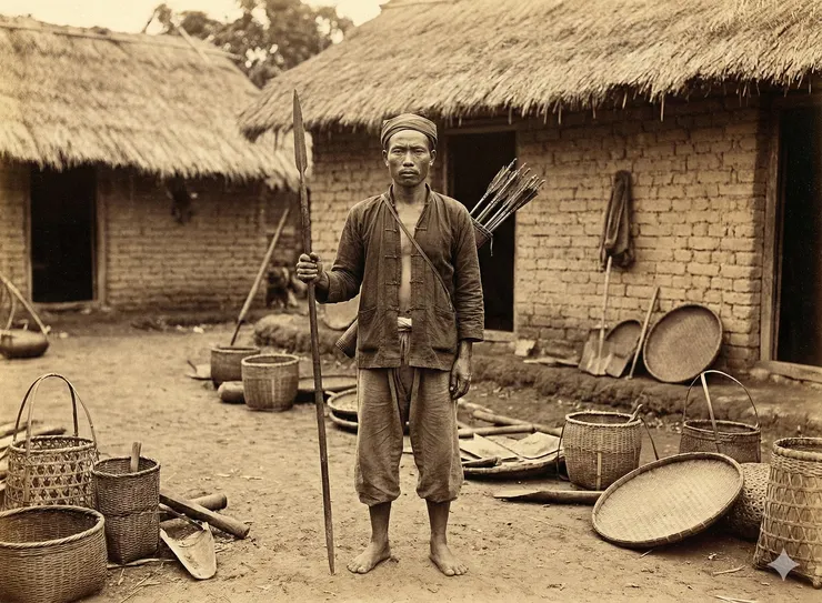 馬卡道戰士(AI生成示意圖)