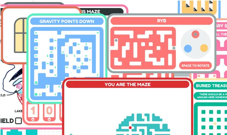 來源：遊戲《20 Small Mazes》