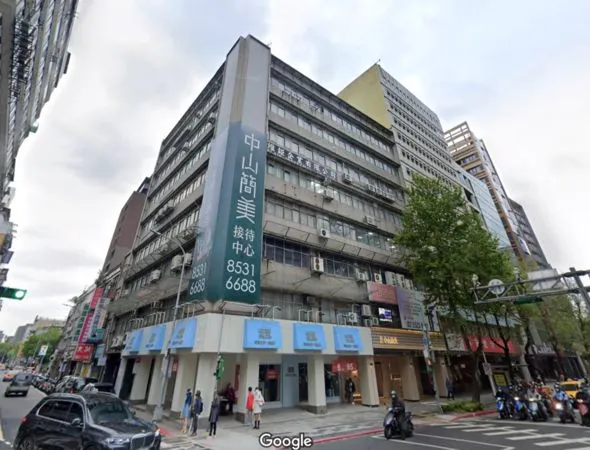 中山北路二段、錦州街口出現新的老舊商辦改建，基地面積達1142坪。