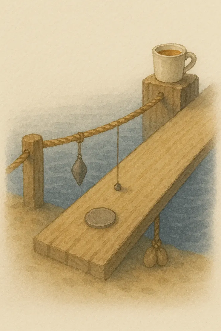 讓結論落在垂準點,而非喉嚨邊。