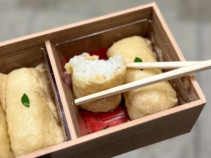 「南關甜腐皮」與壽司飯非常搭！