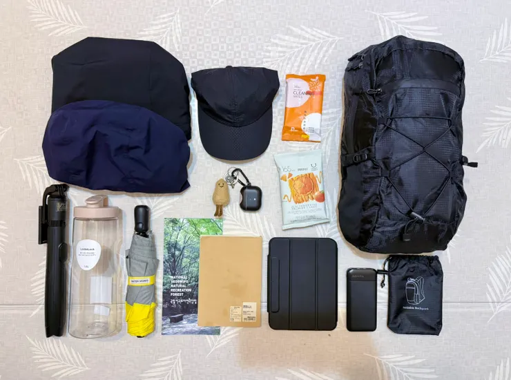 小小的背包,卻可以裝下這麼多東西!