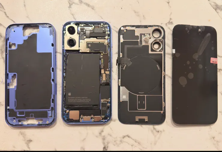 iPhone 16 維修過程