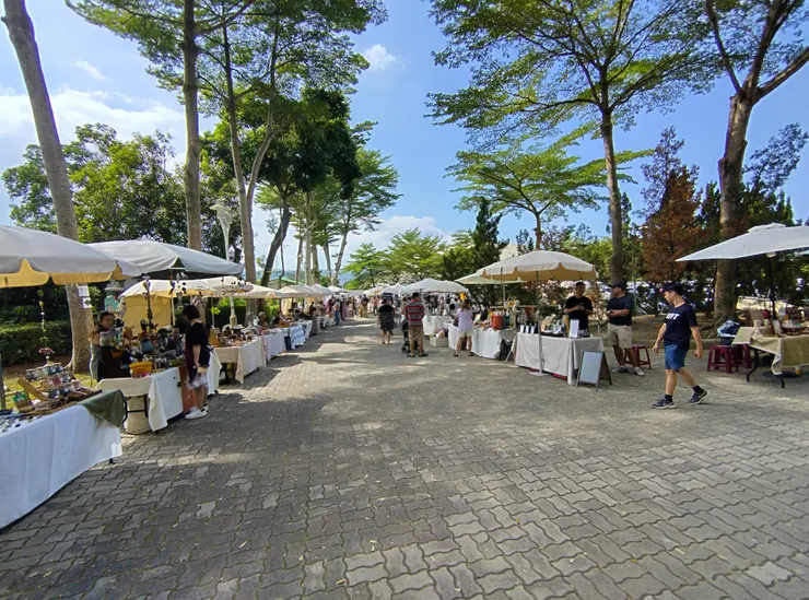 轆轆散步市集的攤販們