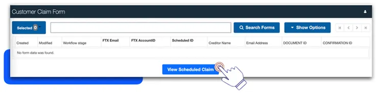 FTX 索賠證明提交