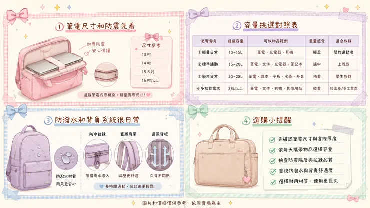 📝 私房選購術:筆電包這樣挑最划算