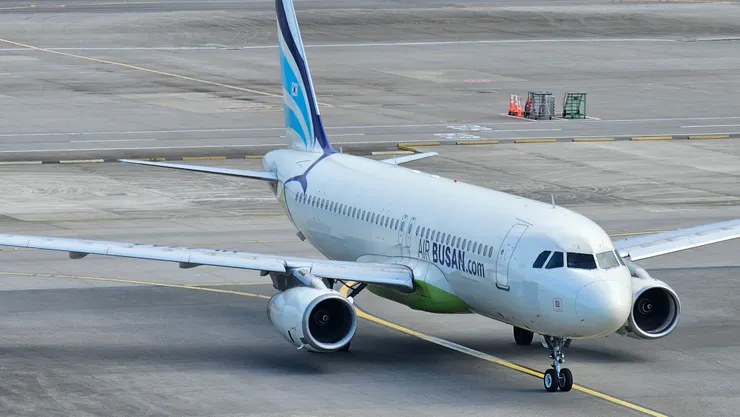 釜山航空小小的A320好可愛!