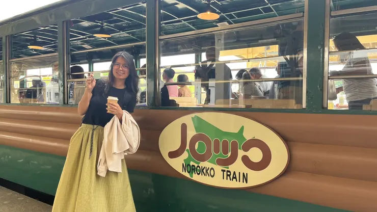 有30多年車齡的釧路濕原號。