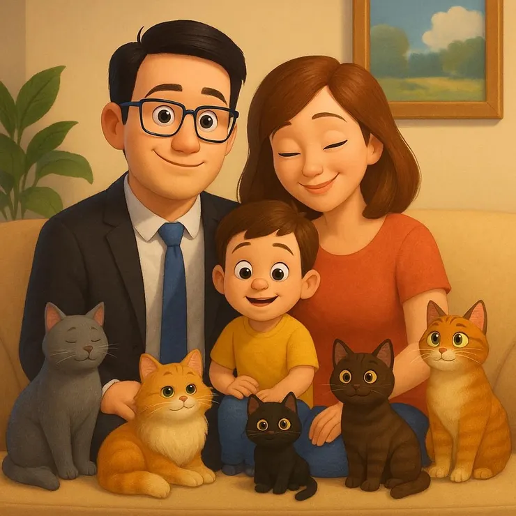 誇張造型、三維空間感 ，塑造了生動有趣的角色形象 