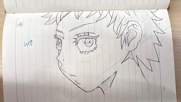 他画的Gojo...