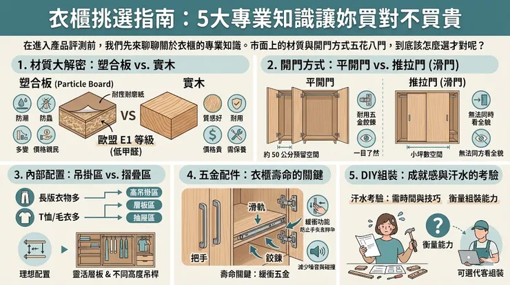 衣櫃要怎麼挑?