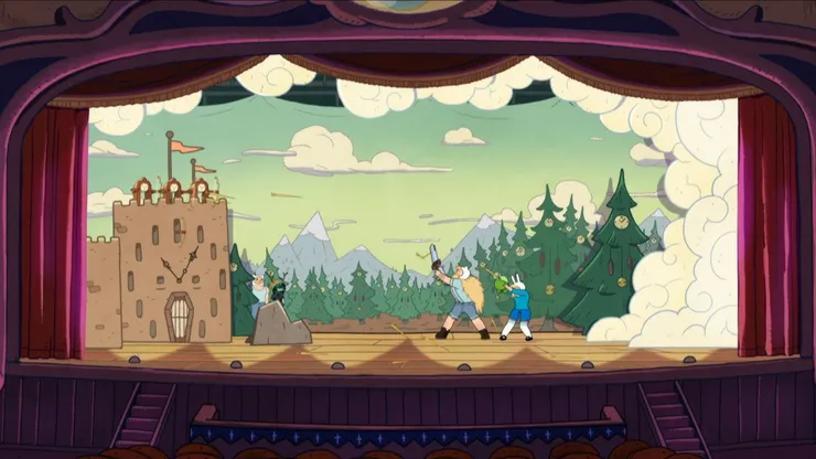 阿寶在舞台上不斷死去又復活