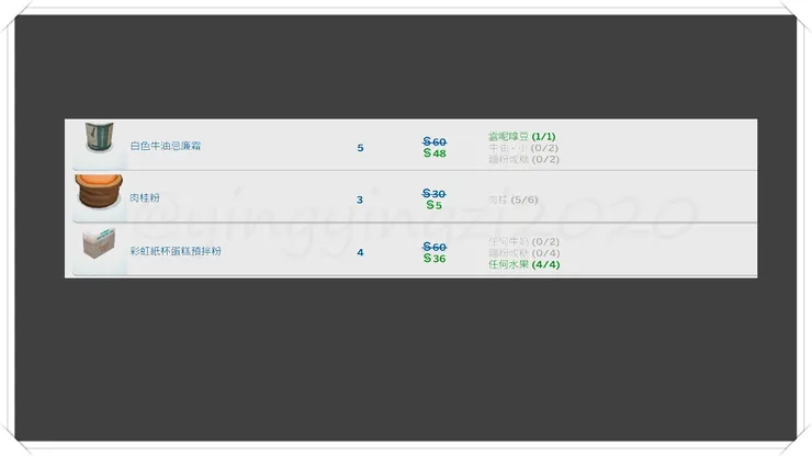 Add On 02產品清單