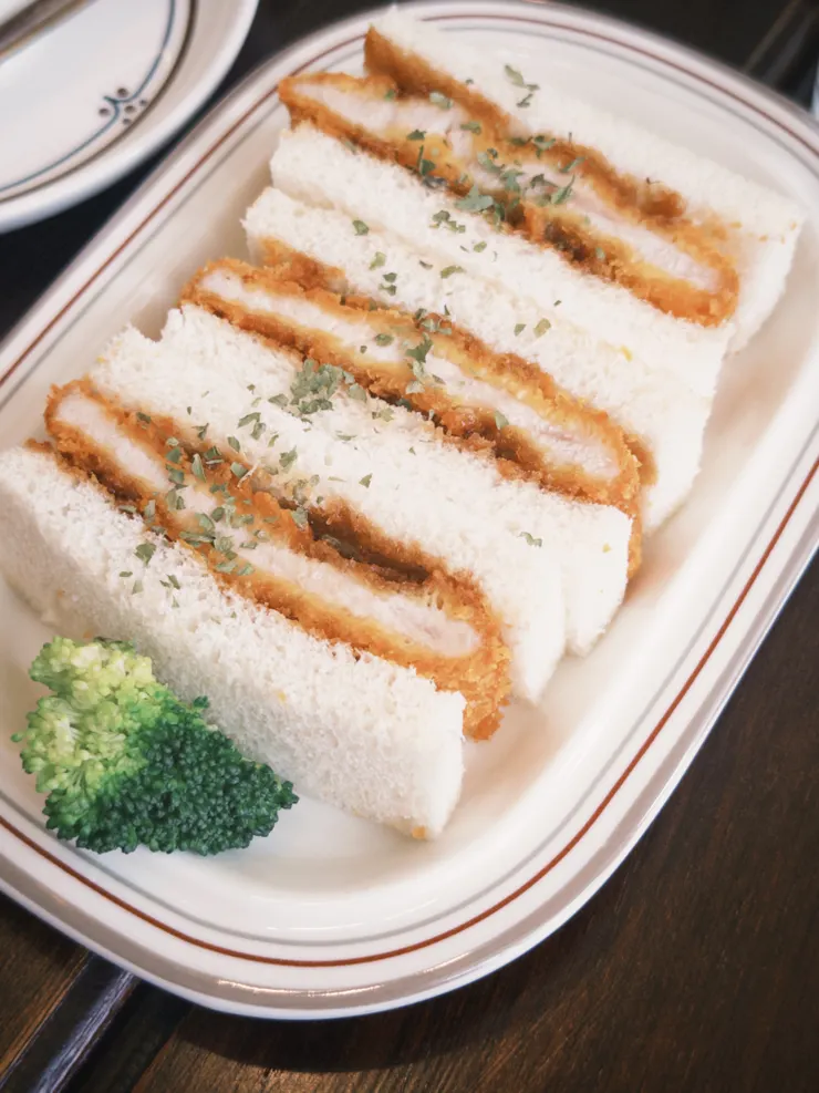 日式炸豬排三明治