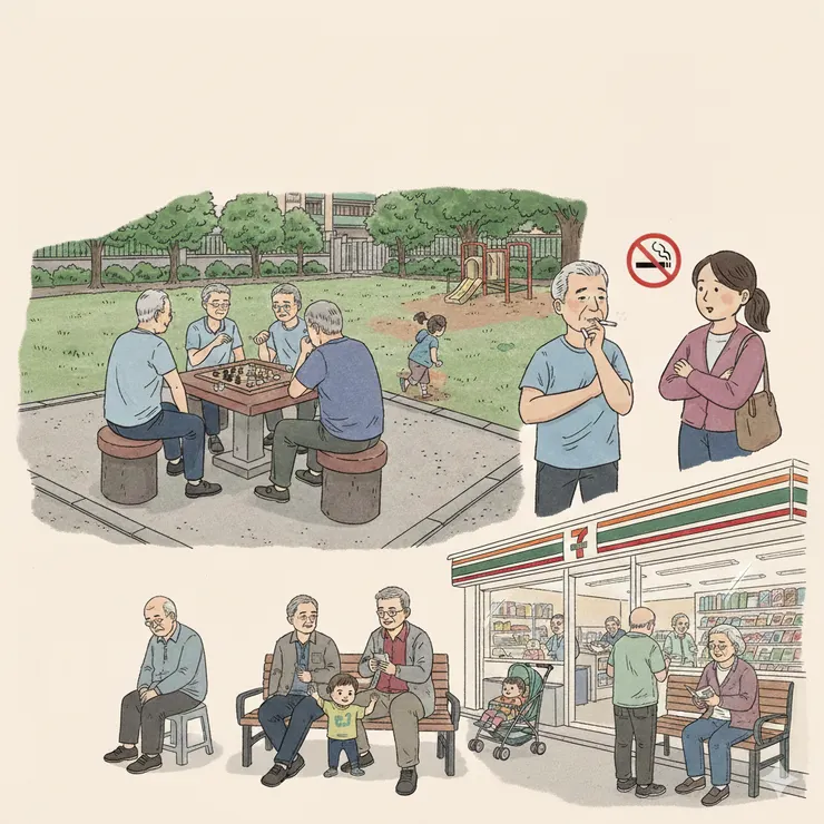 chatgpt。請其就內文挑選元素並構圖。