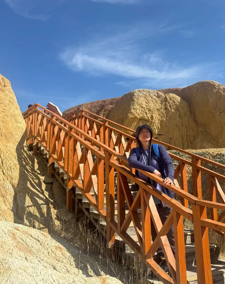 此處設有多段木棧道與平台，讓人可近距離欣賞與拍攝