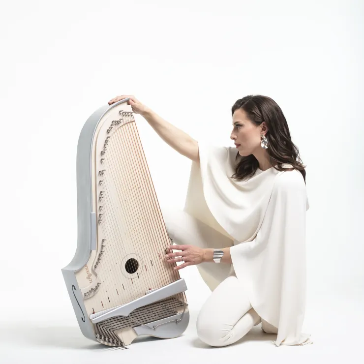 芬蘭岡德雷琴音樂家 Ida Elina 與「三個人」首度跨國共演。 (圖／Ida Elina 提供) 