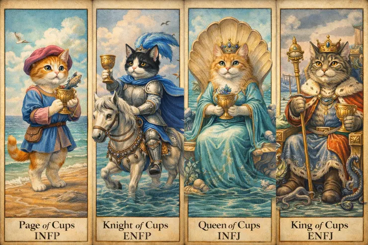 聖杯牌組|外交家 (NF 型)