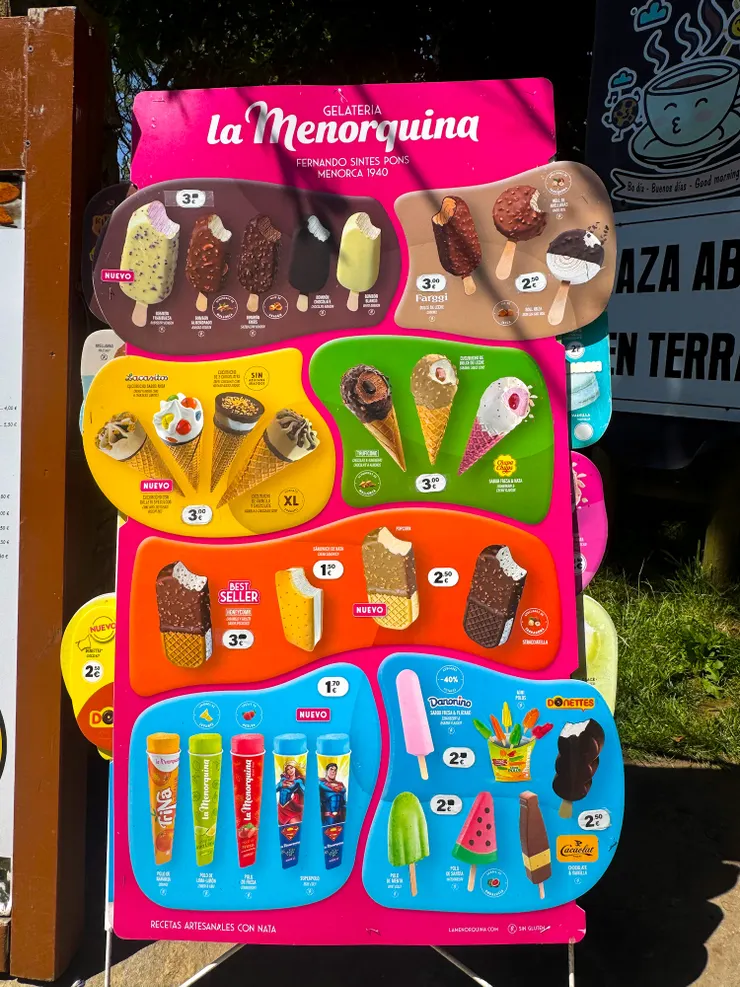 冰淇淋種類不少任君挑選！