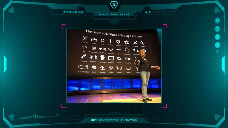 吉娜維維·馮·佩辛格(Genevieve von Petzinger)_洞穴符號