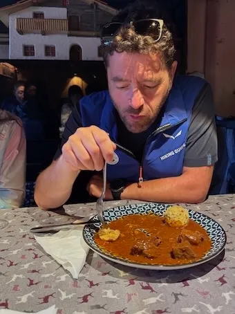 與Marco共餐,聆聽沈重的歷史