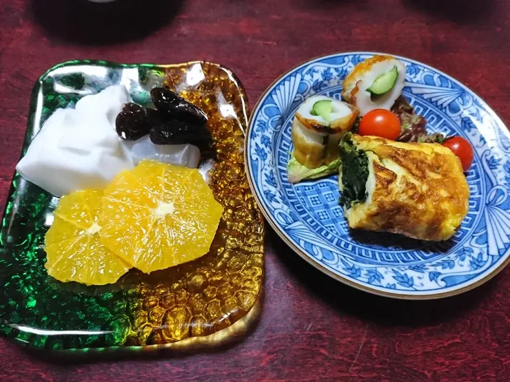 ▲住民宿最有機會吃到地道早餐，這是我在鹿兒島出水市住民宿時，宇德太太弄的早餐，配白飯跟味噌汁便是一餐。