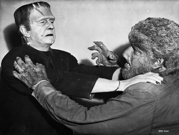 《科學怪人大戰狼人》（Frankenstein Meets the Wolf Man）劇照
