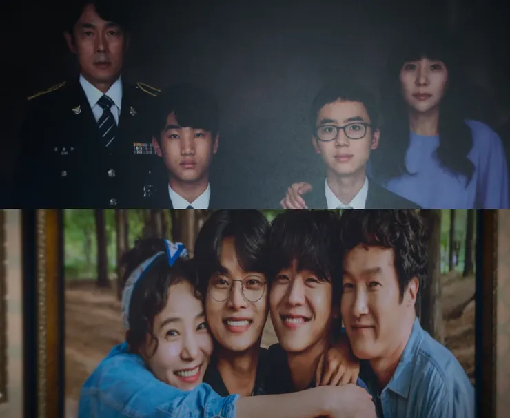 從鄭家人隱姓埋名，變成姜家人。（Source : Netflix。）