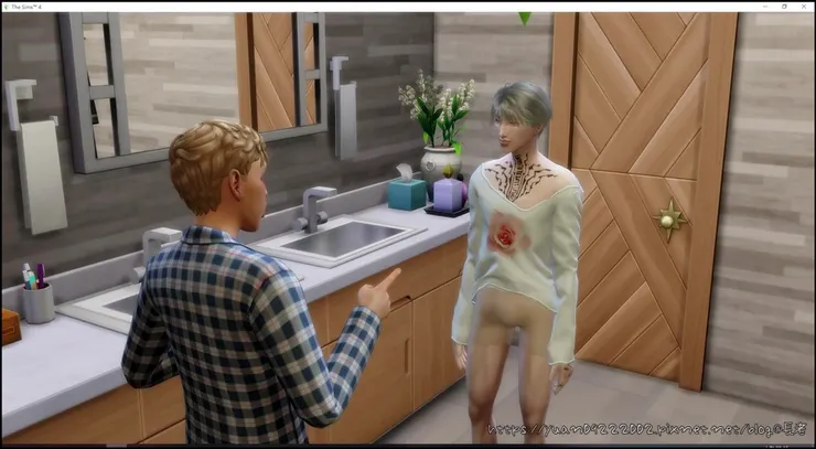 傑：我就知道你只是看上我的肉體！榴：……是天神看上的。