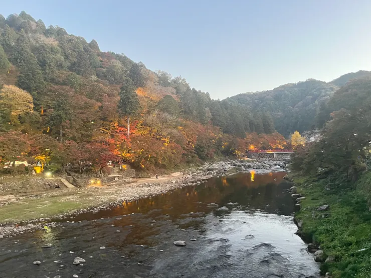 從巴橋眺望香嵐溪