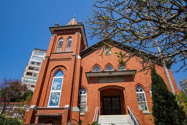 淡水禮拜堂，照片取自台北旅遊網