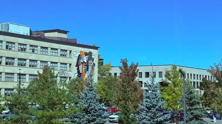 途經渥太華大學外圍