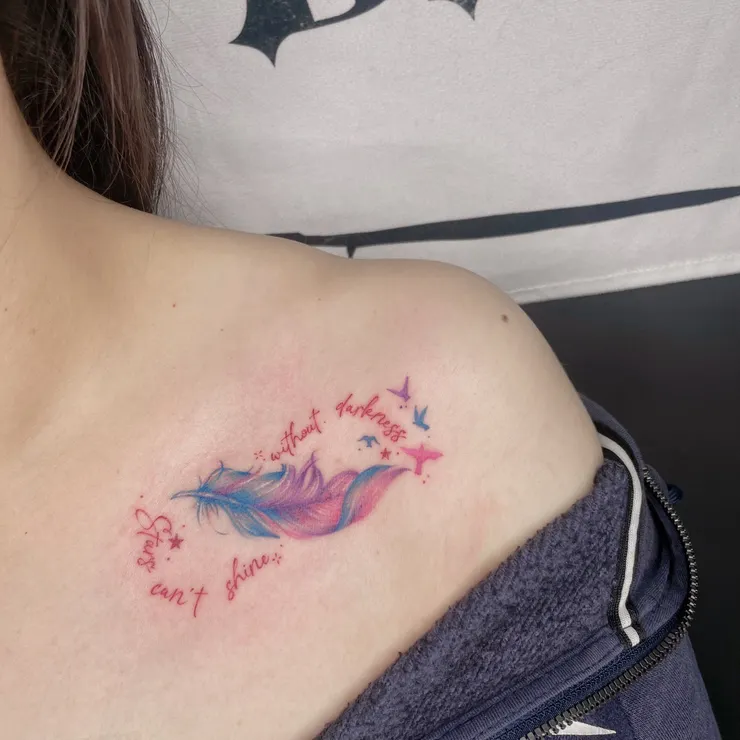 刺青完的當下☺️是不是美美搭