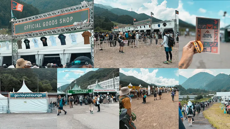 換票口與商品區 （白天）