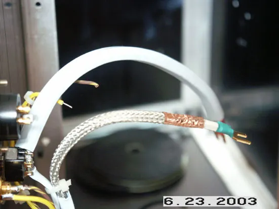 輸出為 Supra Ply 3.4/S，外加隔離網，然後再套上外管