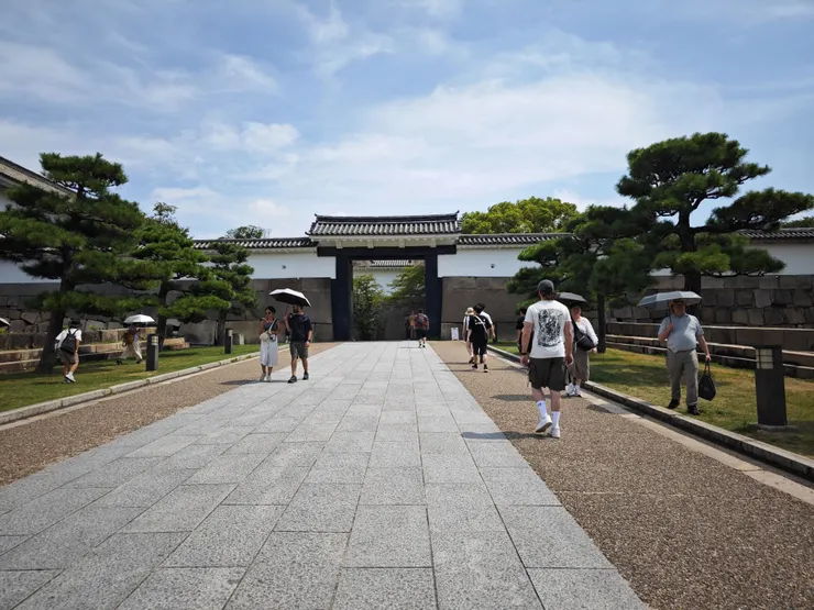 天守閣的傳統正門──大手門