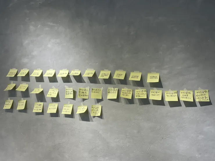 夥伴一起發想的問題💡