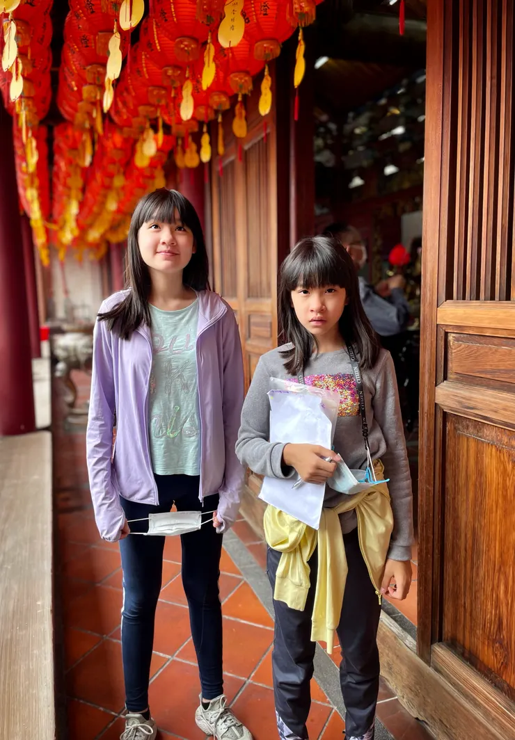 武聖廟規模格局有正殿與後殿,這兒是後殿三樓,較正殿寧靜清幽許多。