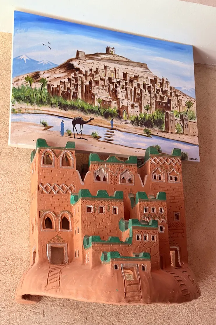 餐廳壁飾「埃本哈杜城堡」