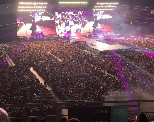 高雄世運2樓G26區的視野