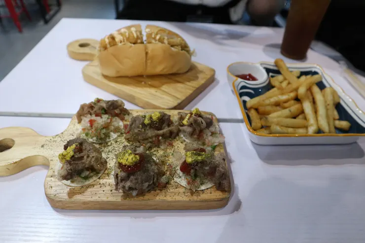 當天第二攤晚餐吃的東西