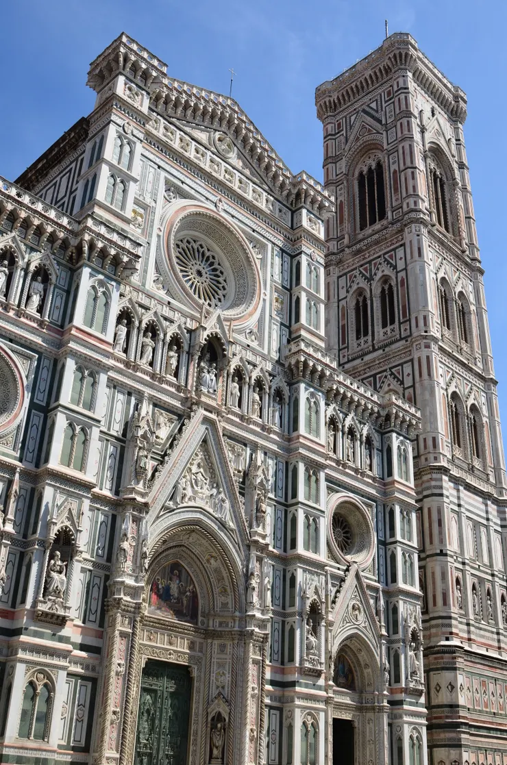 聖母百花大教堂立面與喬托鐘樓