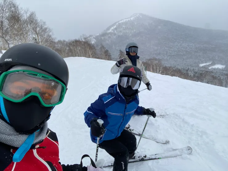 我與我的滑雪小夥伴