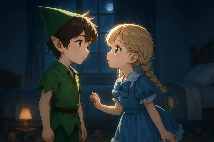 「彼得，你不想跟我爸媽談那個甜蜜的話題嗎？」