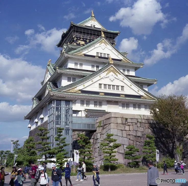 大阪城天守閣  #圖片來自Pinterest